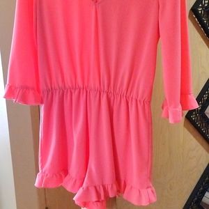 Coral romper